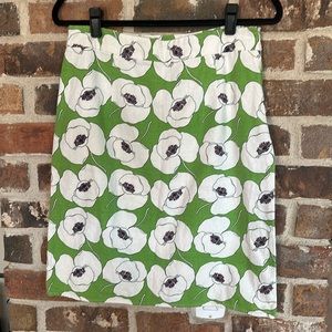 174 DownEast basics vintage inspired floral skirt sz 10